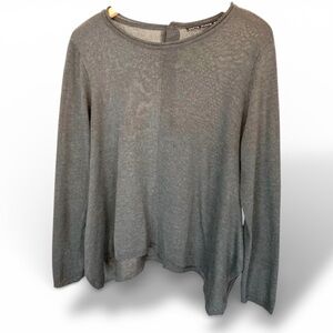 Lightweight asymmetrical sweater